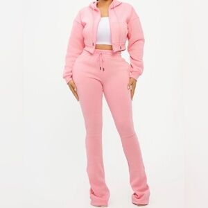 Pink Women's Jogger Set